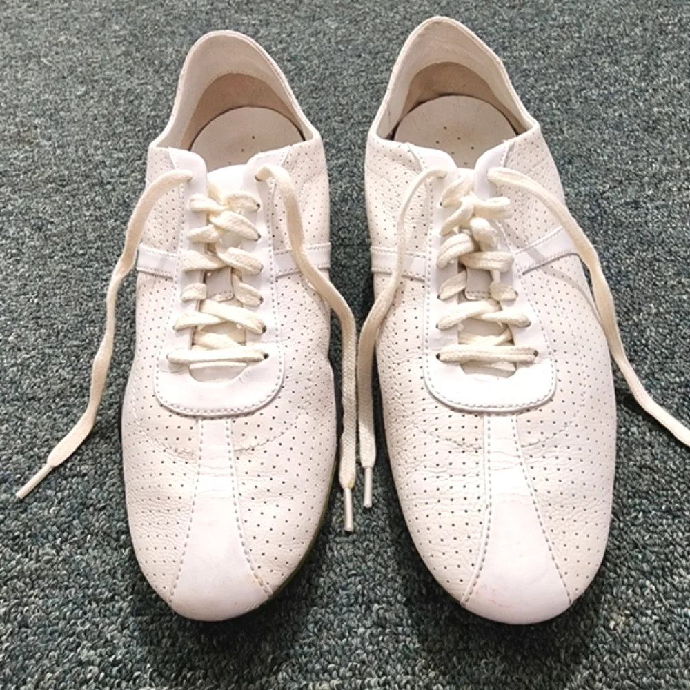 Cole Haan Nike Air Shoes Golf Off White  Size 8B